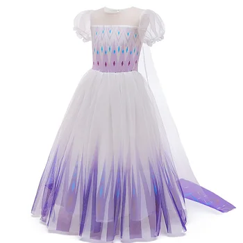 Copiii Nou Elsa Rochie Albă De Carnaval Costum Printesa Snow Queen 2 Elza Costum Copii Fantezie Deghizare Rochii De Petrecere