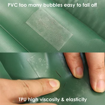 TPU Bandă Transparentă Practic Impermeabil Cort Patch-uri Potrivite Pentru Vinil Reparatii Barci Gonflabile/ Paturi Înot Inele de Corturi