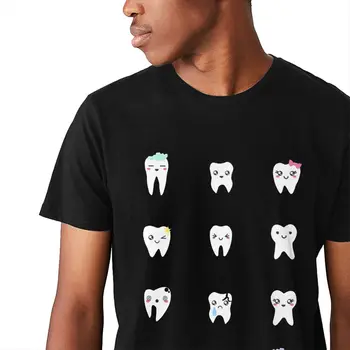 Vara Man T Shirt Dentist Dentare Dinte Stomatologie Bumbac Casual Crewneck Desene Animate Design De Maneca Scurta