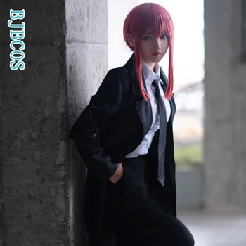 Drujba Om Makima pentru anime bărbat femeie cosplay de Înaltă calitate jk colegiu uniforme set costum Sacou + camasa + pantaloni + cravata
