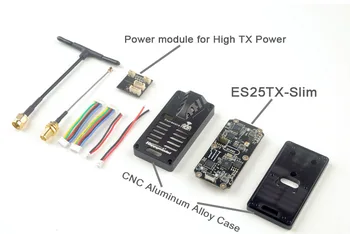HappyModel ExpressLRS ELRS ES24TX Slim 2.4 G TX Module cu CNC din Aliaj de Aluminiu de Caz Modulul de Alimentare pentru Jumper T-LITE Transmițător