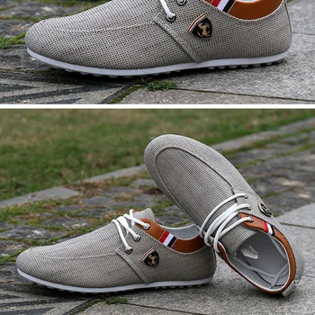 Nou stil fierbinte de vânzare de moda dantela-up piele pantofi barbati outdoor barbati casual confortabil plat mocasini usoare de conducere pantofi
