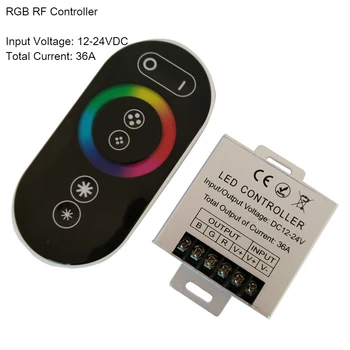 DC12-24V RGB RGBW 20KEY 24KEY RF Benzi cu LED-uri Wifi Bluetooth Wirss Atinge Roata de Lumină LED-uri Controler de la Distanță