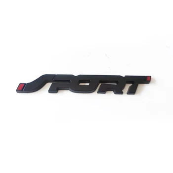 Moda SPORT Emblema Portbagaj Aripa Insigna Autocolant Auto Metal Logo-ul 3D Autocolante
