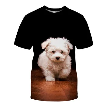 2021New Teckel T-Shirt teckeli din românia Cămăși Pentru Bărbați Dackel Câine 3D T Shirt de Imprimare Tee Topuri Femei Îmbrăcăminte Drăguț Homme Maneci Scurte