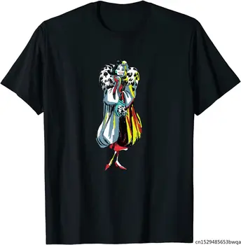 Cruella De Vil Stilizate T-Shirt