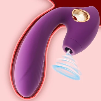 Clitoridiana Supt Vibrator punctul G Penis artificial pasarici rase Masaj Stimulator 10 Vibrații Puternice Vaginale Adult Jucarii Sexuale pentru Femei si Cupluri