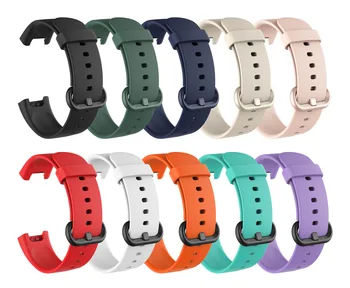 Silicon Smartwatch Înlocuirea Parte Sport Watchband Încheietura Mâinii Pentru Xiaomi Mi Watch Lite/Redmi Curea Inteligent Bratara Band Accesorii