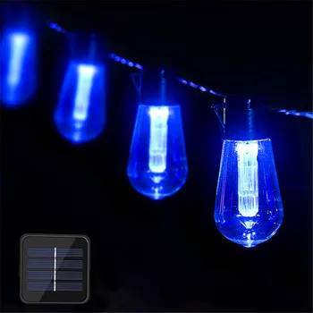 10M 30 LED-uri Lumini de Gradina Ghirlanda de Lumini în aer liber, Solar Edison Șir de Lumini Impermeabil Grădină Pom de Crăciun Lumini de Legume