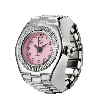 Relojes para mujer Dial Cuarț Ceas Analogic Creative Oțel Rece Elastic Cuarț Inel Ceas часы женские montre femme