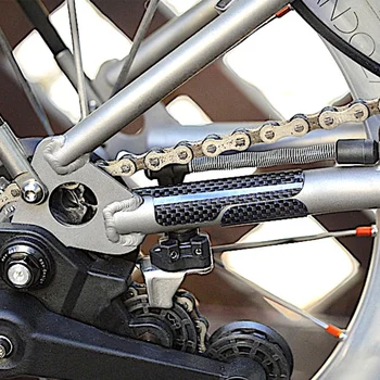 Lanț de bicicletă E Cârlig Protector pentru Biciclete Pliabile Brompton din Spate Tripla-a încolțit Cadru Garda Pad pentru 3SIXTY Chain Stay Parte