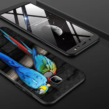 Capac de silicon Papagal Pasăre care Zboară Pentru Samsung Galaxy A9 A8 A7 A6 A6S A8S Plus A5 A3 Stele 2018 2017 2016 Caz de Telefon