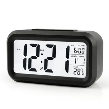 Digital Snooze Calendar Electronic Ceas cu Alarmă cu LED Backlight Control