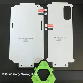 100D Complet Acoperi Marginile Laterale Ecran Protector Hidrogel Film Pentru OPPO find pro X3 X2 Pro Reno 5 4 3 Pro de Protecție Nano Film