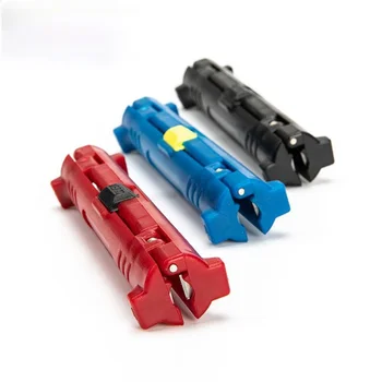 Multi-funcție Electrică Sârmă Stripteuză Pen Cablu Pen Cutter Rotativ Coaxial Cutter Stripping Machine Clește Instrument