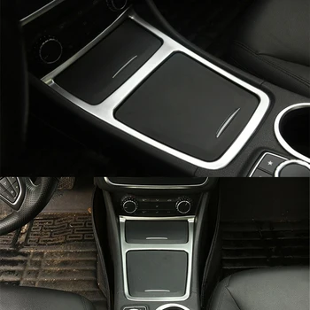 ABS Consola centrala Cutie Depozitare Cadru Decorare Acoperire pentru Mercedes Benz GLA, CLA Class W176 X 156 C117 2013-2019 Accesorii