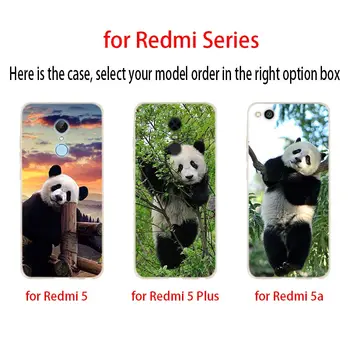 Drăguț Copil Asiatic Urs Panda China Moale Caz Acoperire Pentru Xiaomi Redmi Note 10 9 8 7 6 5 Pro 10s 9s 9T 8T Sac