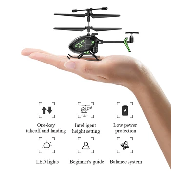 Syma S100 control de la distanță avion mini elicopter picătură rezistent avion băiețel jucărie pentru copii drone