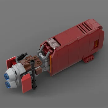 MOC 56363 Star Transport Nava lui Rey Speeder Blocuri Kituri DIY Cărămizi Set Wars Model pentru Copii Jucării de Crăciun cel Mai frumos Cadou
