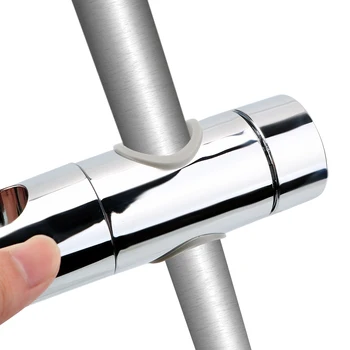 ABS Reglabil Clema Cap de Duș cu suport Suport pentru Duș Slide Rail Bara Suport Accesorii de Baie de 18-25mm Universal