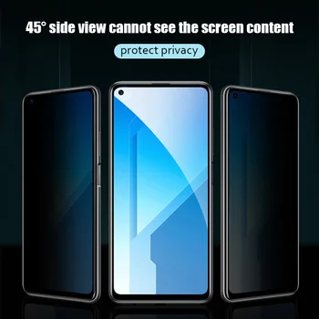 Acoperire completă de confidențialitate ecran protector pentru Huawei honor 30 20 10 9 Lite Pro Anti spy pahar de onoare 10X 8X 9X 8A 9A 9C pro lite