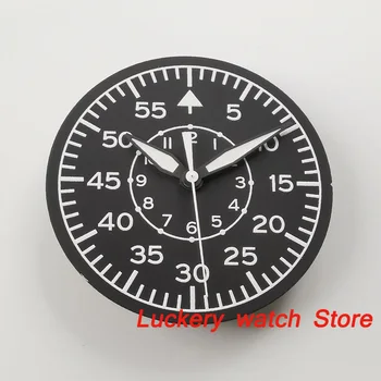 Corgeut 35.5 mm cadran de ceas+mâinile se potrivesc pentru Miyota 8215;Mingzhu 2813;Seagull ST 1612 mișcarea Automată