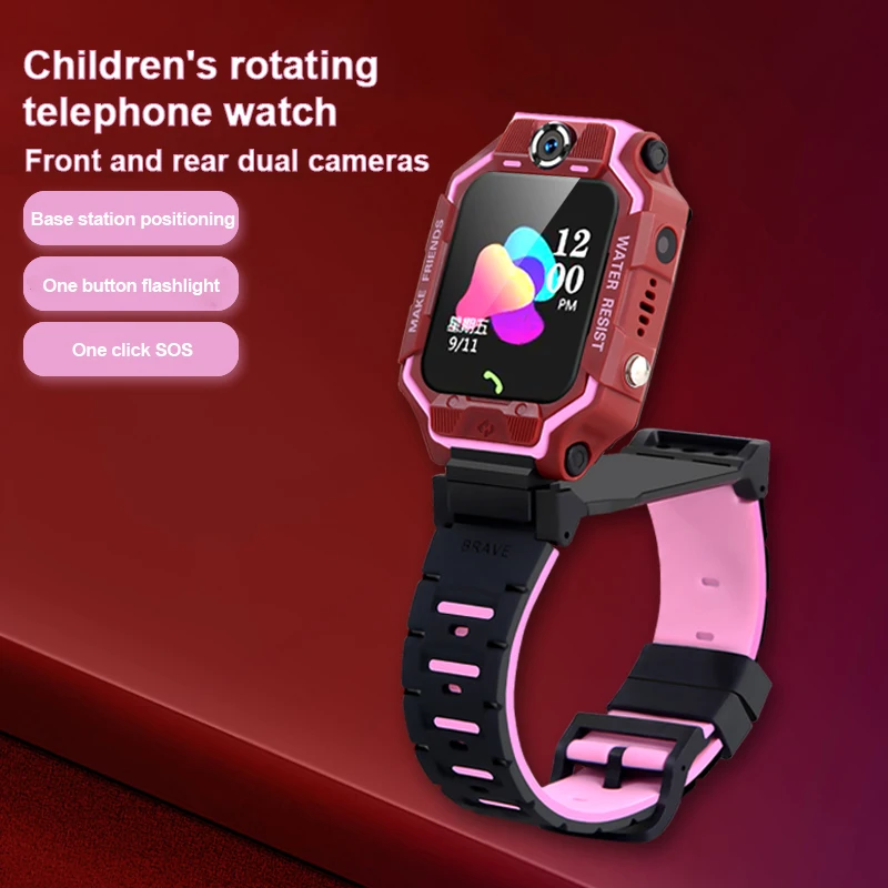 2021 Copii Ceas Inteligent Pentru Copii SOS Apel de Telefon Ceas Smartwatch Folosi Cartela Sim Foto rezistent la apa IP67 Copii Cadouri Pentru IOS Android