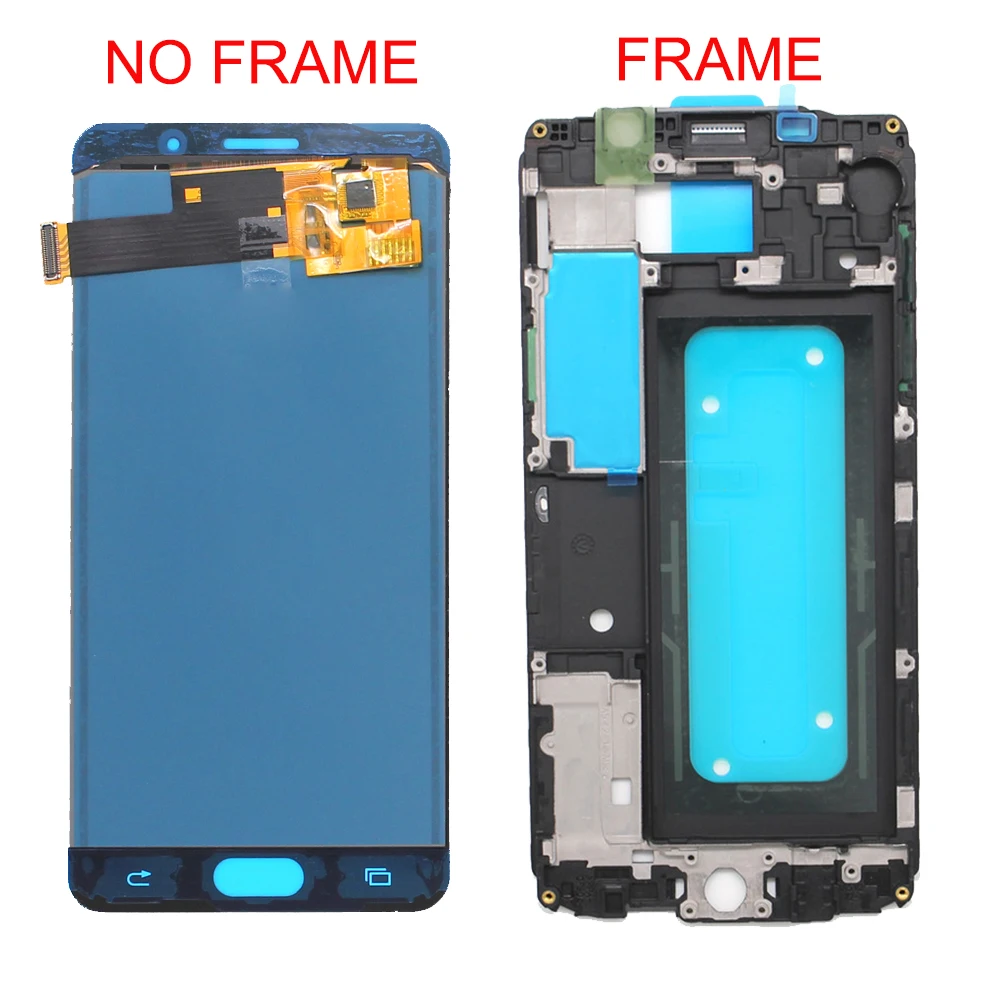 A510F LCD Pentru Samsung Galaxy A510F LCD A5 Duos (2016) A510M Ecran A510Y Display LCD Touch Screen Digitizer cu Cadru