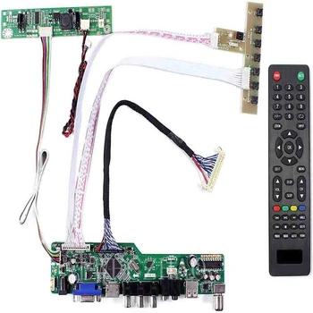 Noi TV56 Kit M270HW02 M236HGE LM230WF5 M215HGE T215HVN01 TV+HDMI+VGA+AV+USB LCD ecran cu LED-uri Controler de Bord
