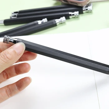 5.6 mm Metal Creion Mecanic Set 2B/8B Graffiti Creioane Automate Cu 6 buc Creion Rezerve pentru Desen Scris de Papetărie
