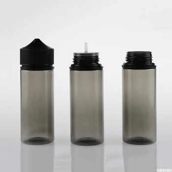 30pcs Lichid Suc Dropper Sticle Goale de Plastic, PET Vape Sticla Eliquid Ulei Pen Recipient Negru Antilight 30 ml/60 ml/100ml/120ml