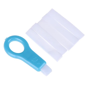 1 buc Dinți Stick și 5Pc Înlocuire Eraser Curata Dintii Eraser Albire Lustruire Pete Remover Pentru Oral Adânc Curat Dinte set