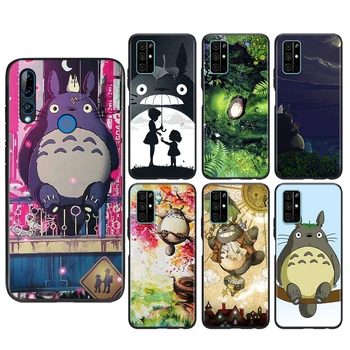 Capac de silicon Anime Studio Ghibli Totoro Pentru Huawei Honor 9A 9C 9 9X Lite 30 20 Pro V20 20 de ani 9i 9N 8S 8C Caz de Telefon
