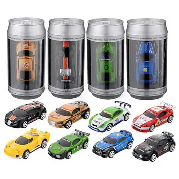 Fierbinte de Vânzare Mini 1:58 coca-Cola Pot RC Telecomanda Radio Curse Cursa Electronice Jucărie Mașină de Mare viteză Vehicul Cadouri Pentru Copii