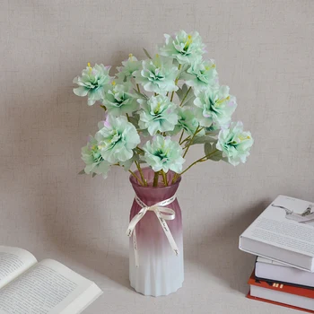 3 Capete de Mătase Artificială de Plastic Bujor Floare Trandafir Ramură Flores pentru Interior Vaza Decor Acasă DIY de Crăciun, Decoratiuni de Nunta