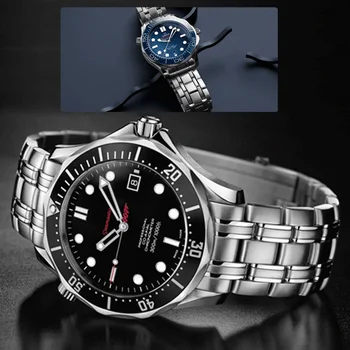 Watchbands Bratara Pentru Omega PLANETA OCEAN 007 SEAMASTER 600 de Metal Ceas Curea Accesorii Barbati din Oțel Inoxidabil Ceas Trupa Lanț