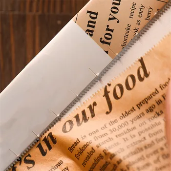 Pergament de Copt Instrumente de Calitate Alimentară Grăsimi Hârtie Pâine Sandwich, Hamburger, cartofi Prajiti Hârtie de Ambalaj de Biscuiti Ulei de Hârtie 5M de Copt Mat