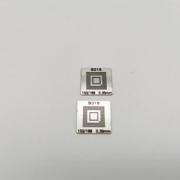 BGA 153 169 EMMC Încălzire Directă Stencil Font IC Chip Reballing Tin Șabloane 5G5A 5D1L 5D1K 0,35 MM Instrumente de Reparare