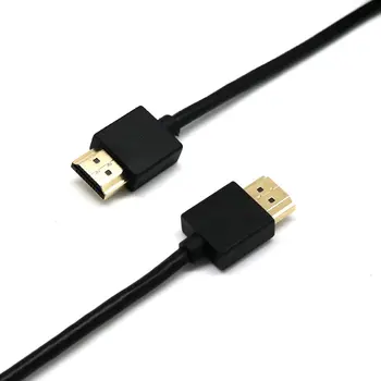 Black Ultra Subțire - Subțire de Mare Viteză HDMl Cablu Pentru Bluray DVD PS 3 HDTV XBOX LCD HD-TV PC 1080P 0,5 m 1m 3 m HDMl
