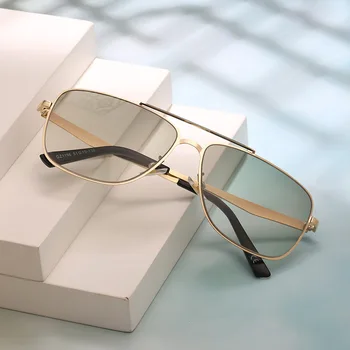 Ochelari de Soare pentru bărbați Clasic, de Modă în aer liber, Pescuit ochelari de Soare Barbati de Conducere Ochelari Cadru Metalic UV400