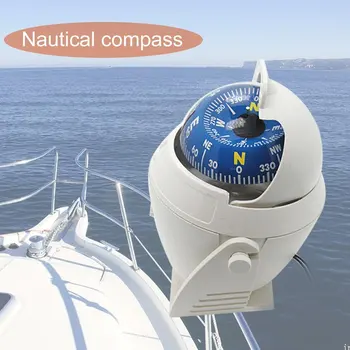 LC760 Mare de Marină Militară Electronice Barca Masina Vehicul Busolă Navigare Poziționare de Înaltă Precizie cu LED-uri Lumina de Noapte