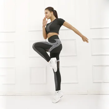 Sexy Fitness Femei Jambiere Sală De Sport Pantaloni De Yoga Talie Mare Ghemuit Dovada Strâns Antrenament Push-Up Jambiere Anti Celulita