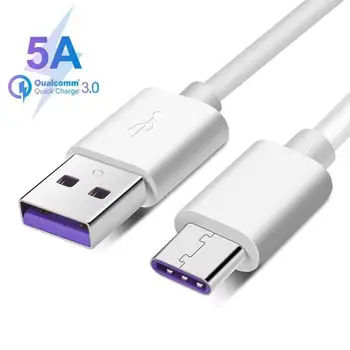 5A USB de Tip C, Rapid de Încărcare Cablu de Telefon Mobil de Tip C Încărcător Rapid de Date Cablu Pentru Huawei USB de Tip C Încărcător Cablu