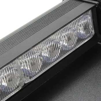 12V 8 LED-uri Auto Camion de Flash Stroboscop Lumina de Avertizare de Parbriz de Urgență Indicator Trailer Lumina de Lucru Bar de Zi Lumina