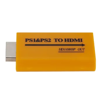 PS2 LA HDMI Audio de 3,5 Mm Convertoare Video Cu Cablu Usb Suport 1080P Ieșire Pentru PS1 Player Cu HDMI-Adaptor Compatibil Pentru Hdtv