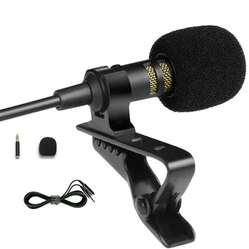M50Plus Microfonul de tip Lavaliera 360 de Grade Omnidirectional de Preluare Microfon de 3,5 mm Joc pe Calculator Trăi K Cântec Microfon