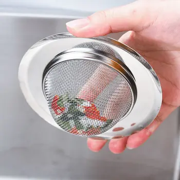1BUC chiuveta din otel Inoxidabil filtru Anti-colmatare Bucatarie chiuveta baie Alimente Zgură Anti-scurgere net Bucătărie accesorii pentru baie