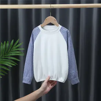 Băiatul haine de toamna 2021 nou stil de externe pentru copii T-shirt din bumbac cu mâneci lungi copil coreean de top P4522