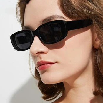 2021 Noua Moda de Epocă ochelari de Soare pentru Femei Brand Designer de ochelari de soare Retro Dreptunghi Ochelari de Soare Femei UV400 Obiectiv Eyewears