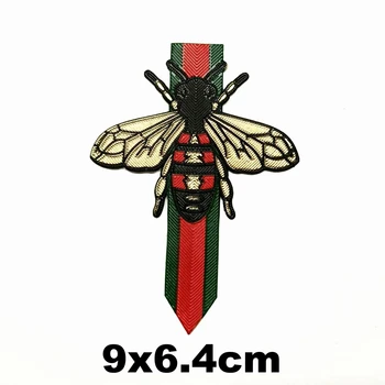 Accesorii PVC fier-pe ecran de mătase imprimare frige albine șarpe patch-uri pentru haine SAU-3414